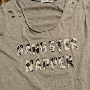 Gangster Napper Graphic T-shirt